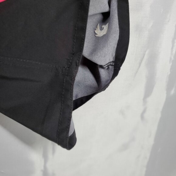 Pacific Surf Board Short Bright Pink Black Stripe Swim Trunk 1 Pocket Men Sz 36 - Picture 8 of 8